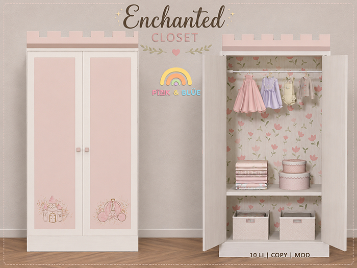 {Pink&Blue}Enchanted Closet