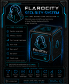 FlaroCity Security System Box
