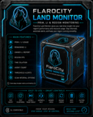 FlaroCity Land Monitor