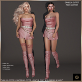 SAS - Ophelia Pink Leather Outfit (LaraX & MB) 