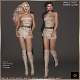 SAS - Ophelia Salmon Leather Outfit (LaraX & MB)  