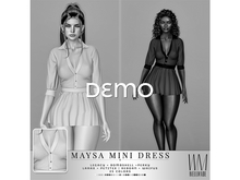 [WellMade] Maysa Mini Dress DEMO