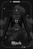 Loki - Flora Top - Black