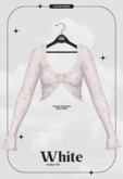 Loki - Flora Top - White