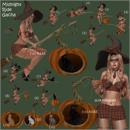 (*<*) 1313 Midnight Ride - Gacha Collection