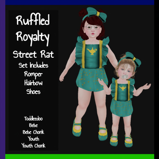 :And Stuff: Ruffled Royalty - Street Rat