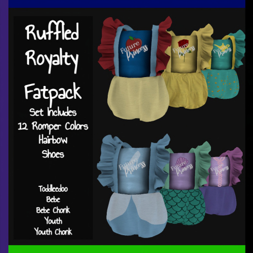 :And Stuff: Ruffled Royalty FATPACK