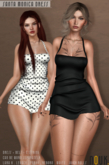 Nouk. Santa Monica Dress Black 'n White Pack