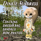 Dinkie Sundress Hibiscus