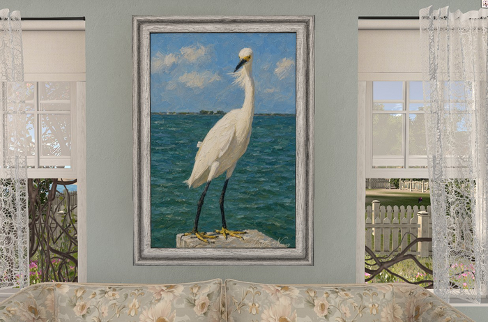 Picture Framed - Stork