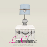 LouChara Katie Bedroom Nightstand 