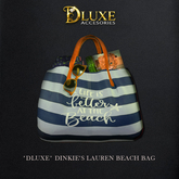 *DLUXE* DINKIES LAUREN BAG* navy