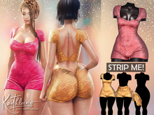 Kaithleen's Glitter Trouble Romper - Sunset - Strip Me PBR · LaraX · PetiteX · Reborn · Legacy · Perky · NHumana · Waifu