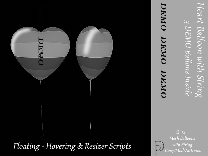 DEMO Heart Balloon Hovering  
