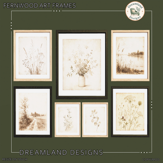 DD Fernwood Art Frames