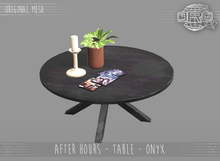 -DRD- After Hours - Table - Onyx