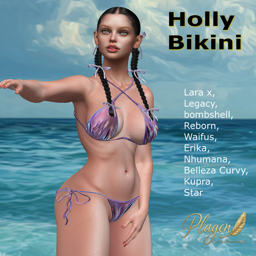 Holographic Bikini   - PLAGEN  (ADD)