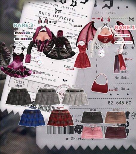 .:Fio's Loves Fashion Look GACHA - set2:.