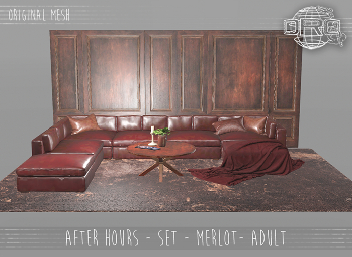 -DRD- After Hours - Set - Merlot - ADULT 