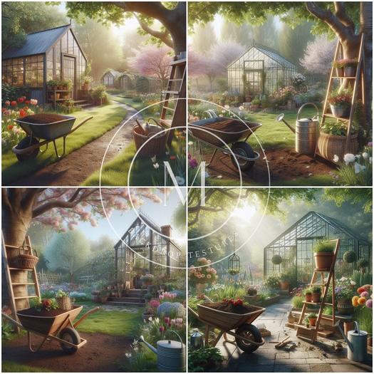*Minois* In the Garden