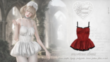 {eternal dream} mortem dress {red}