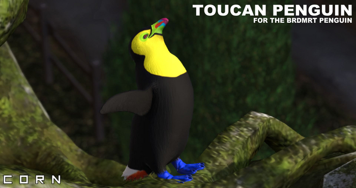 C O R N - TOUCAN PENGUINS
