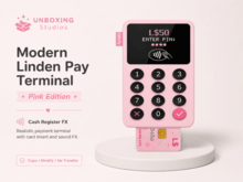 Interactive Tap card cash register (Pink Modern Edition)