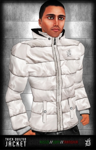 DEF! Jacket / Thick Quilted /Grey