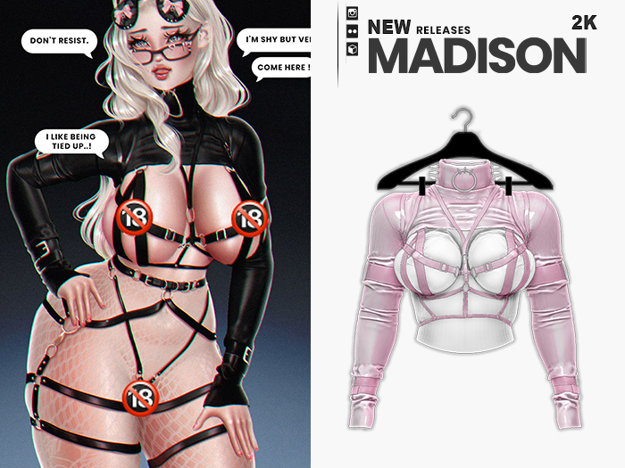 Madison - Tryna Top - Baby Pink