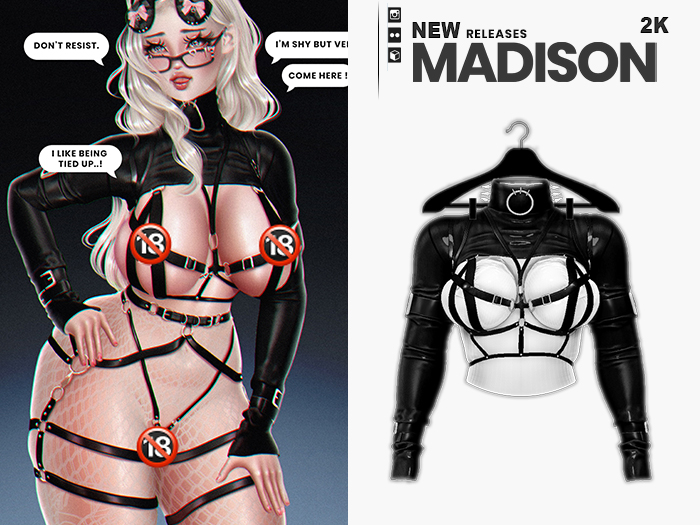 Madison - Tryna Top - Black