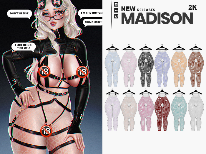 Madison - Tryna Fishnet - FATPACK