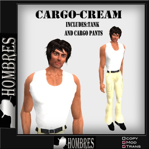 ::Hombres:: Cargo~Cream