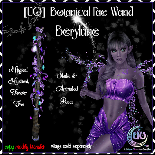 [UO] Botanical Fae Wand - Berylune (Materials)