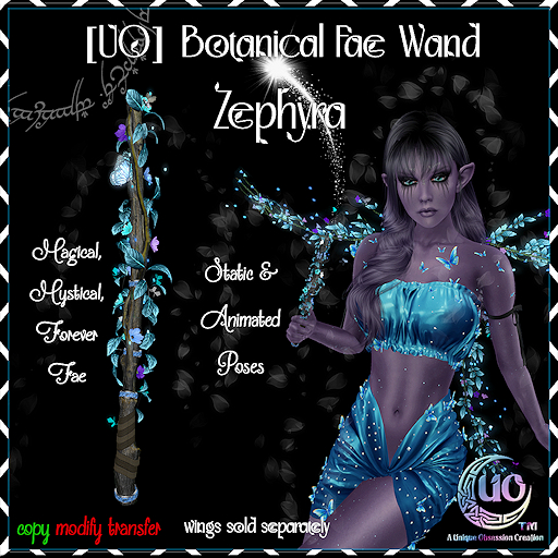[UO] Botanical Fae Wand - Zephyra (Materials)