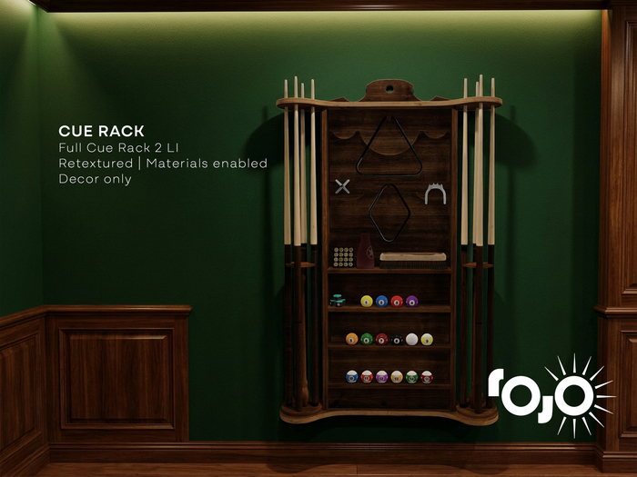 Rojo . Cue Rack 2 LI