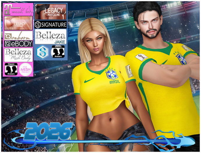 Jersey 2026 Brasil