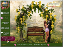 Wisteria Arch Yellow