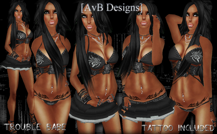 [AvB]=Trouble Babe=Tattoo included