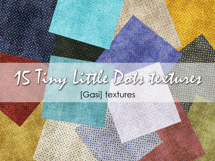 [Gasi] Tiny Little Dots Textures
