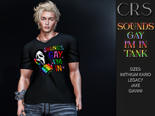 CRS PRIDE SOUNDS GAY MENS TANK