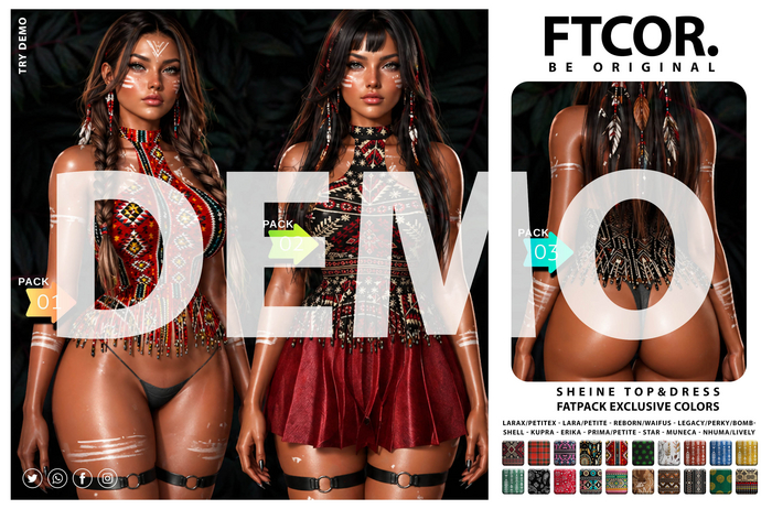 :::FTCOR:::SHEINE_TOP_DRESS::: DEMO