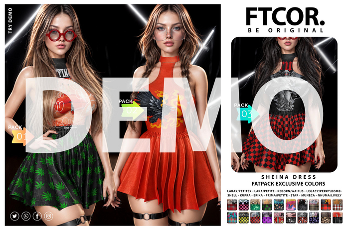 :::FTCOR:::SHEINA_DRESS::: DEMO