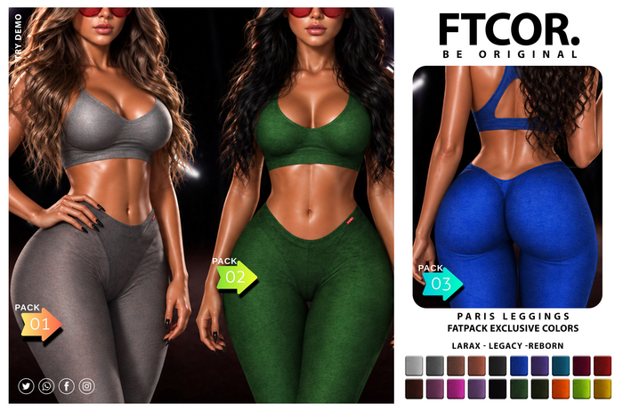 :::FTCOR:::PARIS_LEGGINGS::: FATPACK