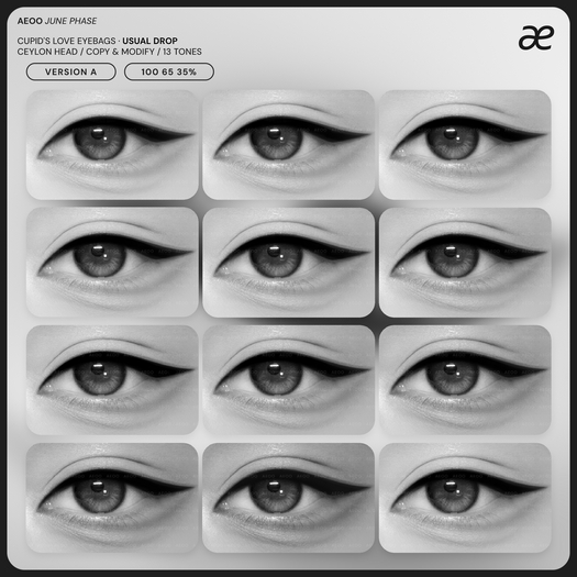 "aeoo" cupid's love eyebags - ver.a - demo