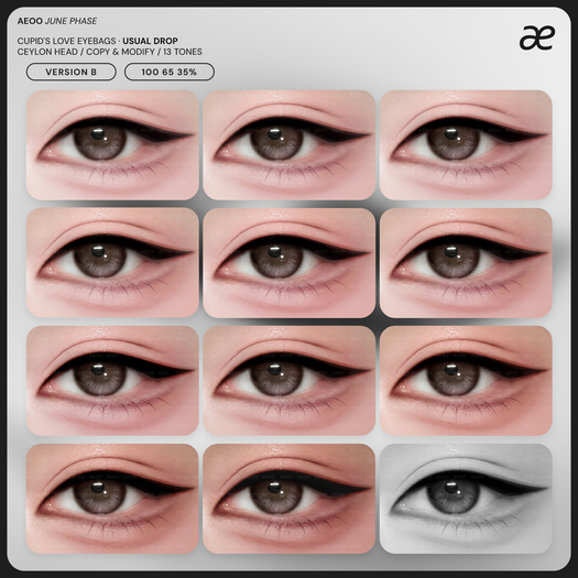 "aeoo" cupid's love eyebags - ver.b