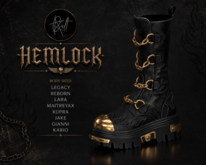 : CULT : Hemlock Unisex Combat Boots FatPack