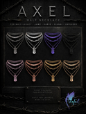 FaeTal - Axel - Male Necklace Fatpack