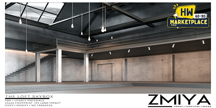 ZMIYA The Loft Skybox HWMP Happy Weekend MP Sale