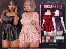 *B.D.R.* Rosabelle -Mini Dress- (Velvet)