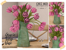 CHEZ MOI Gracie Tulip Vase